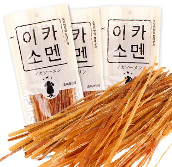 삼호식품 이카소멘 조미오징어, 25g, 20개