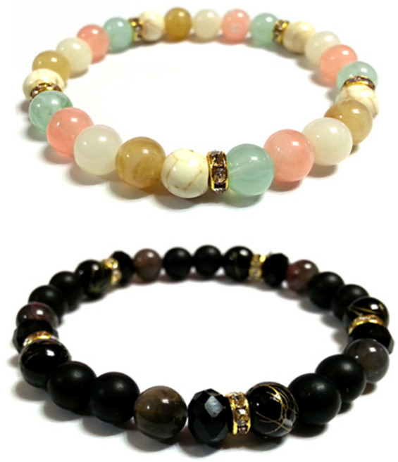 흑석 파스텔 팔찌 diy 만들기 팔지만들기 큐빅팔찌 어르신팔찌 단체팔찌 구슬팔찌 원석팔찌 아크릴팔찌 학교 행사 단체 천사리본