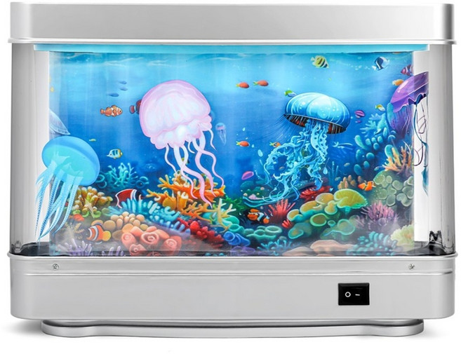 UB 산타 할로윈 물고기 수족관 조명 무드등 인테리어 5종, 해파리