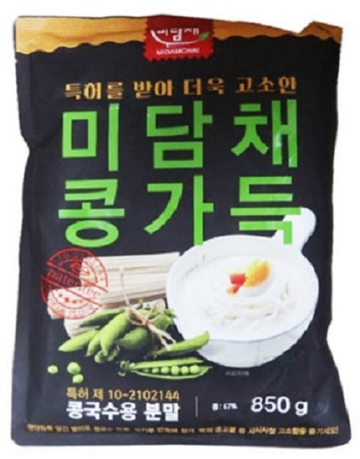 미담채 콩가득 콩국수용분말850g 2개, 850g