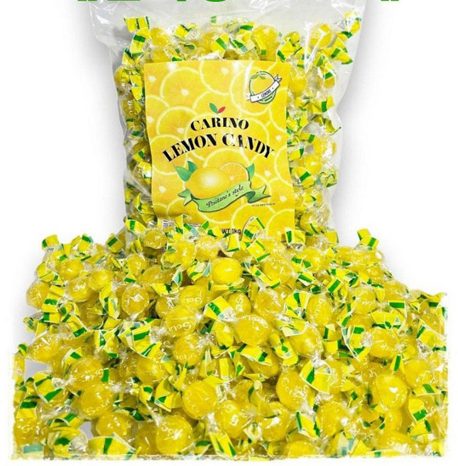 카리노 사우어 레몬캔디1키로 (185여개입대용량), 1개, 1kg