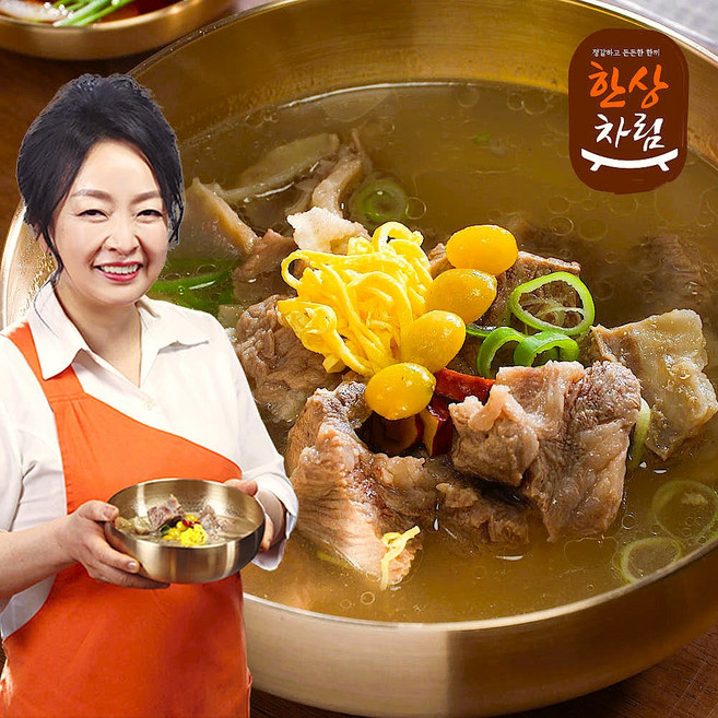[보양식 추천] 박연경 뼈없는 갈비탕 700g*10팩, 7kg, 1세트