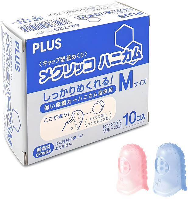 플러스 손가락 골무 하니컴 10p M, KM-402H, 1세트