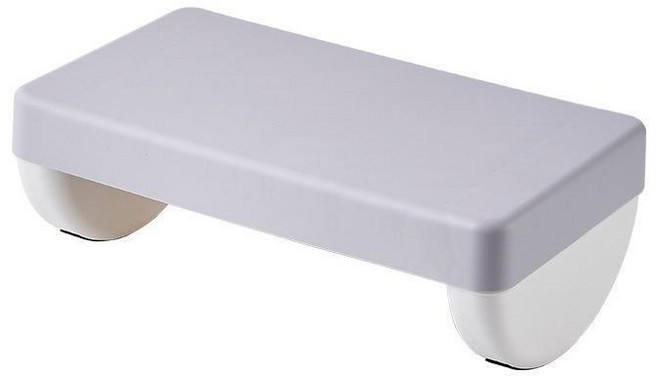 馬桶凳蹲便神器 家用衛生間增高洗手墊腳凳子浴室防滑 兒童踩腳凳, 淺灰色,散裝