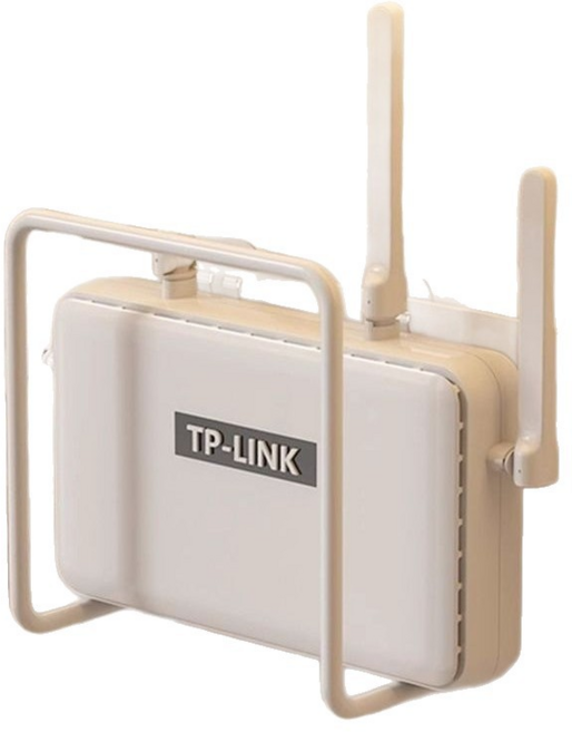 젠블리스 공유기 셋톱박스 거치대 숨기기 정리대 2개세트, 화이트