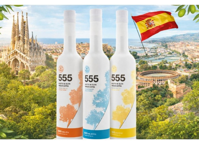555 엑스트라버진 올리브오일 500ml 스페인 말라가 올리브유, 1