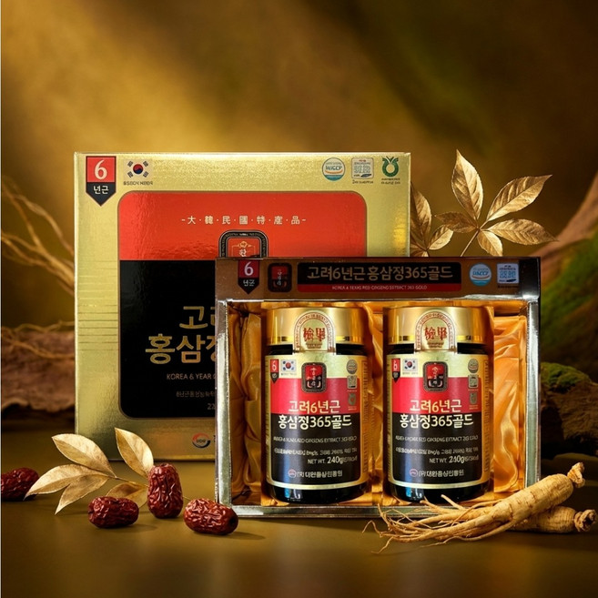 대한홍삼진흥공사 홍삼정, 2개, 240g