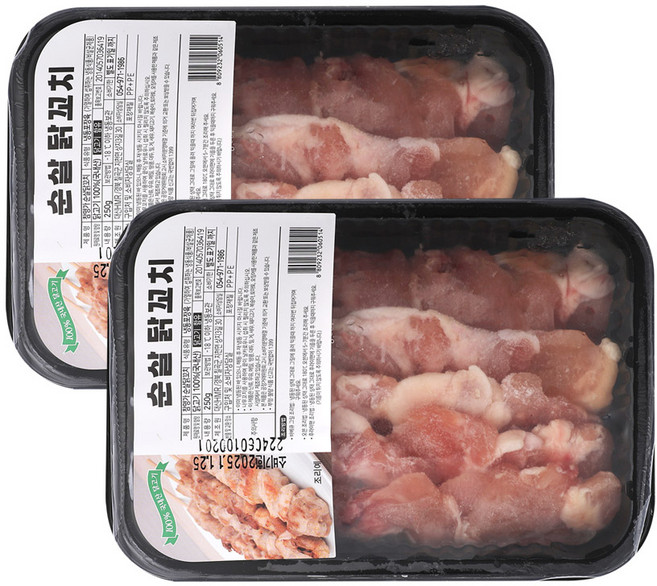 국내산 수제 순살 닭꼬치 데리야끼 소스, 2개, 250g