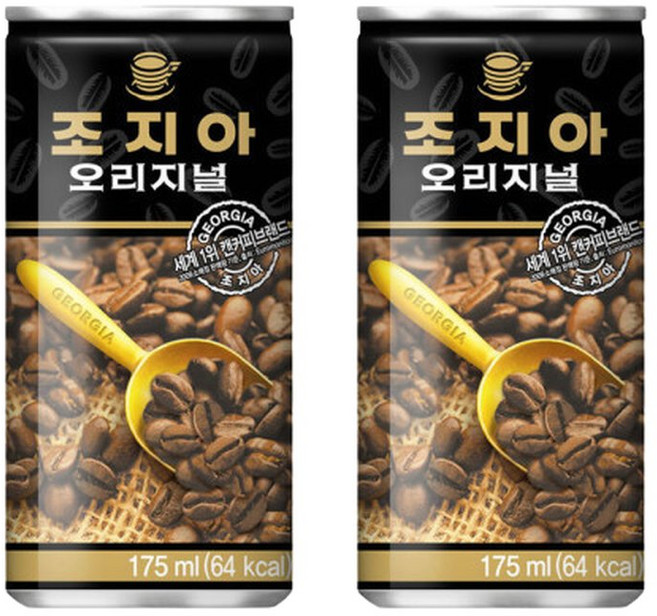 조지아 오리지널 175ml x 30캔 캔커피, 30개