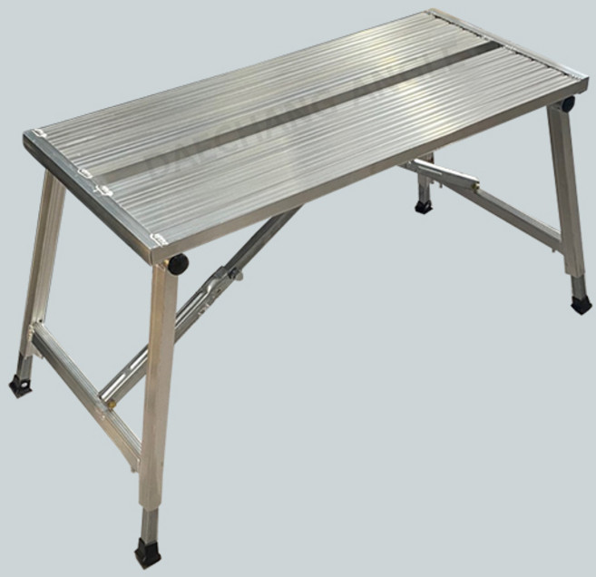 알루랙 일자 작업대 단판 도배 우마 미장 발판 사다리 인테리어 알미늄 비계 AL-RACK, 1개