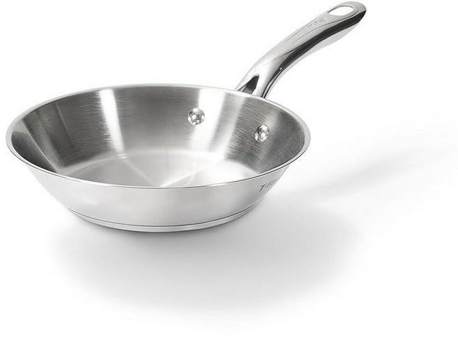 T-Fal Gourmet 27.9cm(11인치) 및 30.5cm(12인치) 스테인리스 스틸 팬 세트 인덕션 호환 식기 세척기 사용 가능 260°C(500°F)까지 오븐, Fry Pan