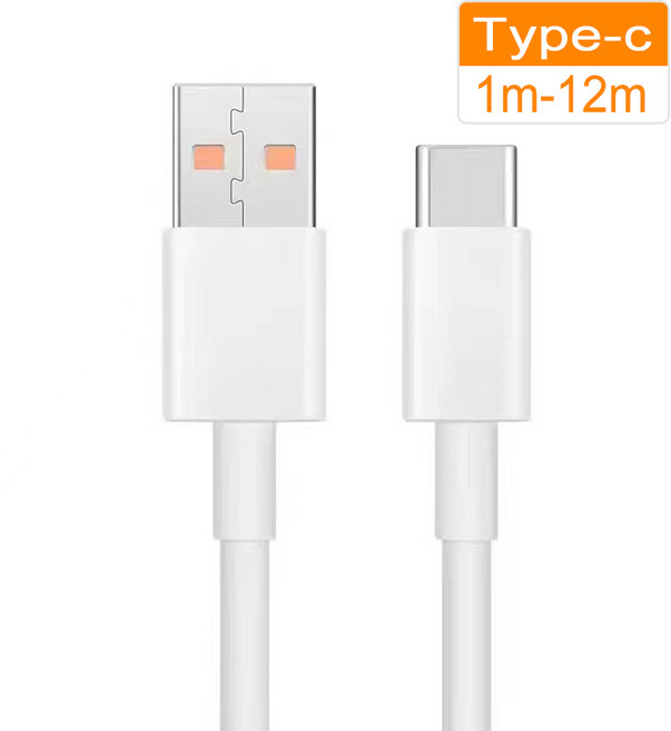 초롱 USB C타입 고속 충전 케이블 데이터 케이블 삼성 화웨이 안드로이드 휴대폰 범용 5m 8m 10m, 12m, 12m, 12) Type-c - 12m