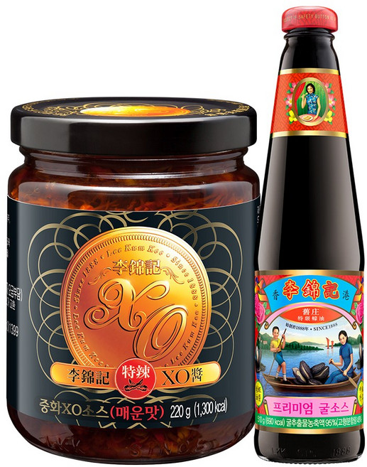 오뚜기 이금기 프리미엄굴소스 510g+중화XO소스 220g, 1세트, 730ml
