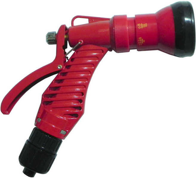 국산 천산 다기능 분사기 아연 세차건 욕실 베란다 스프레이건 세차패키지, 1개, 빨강