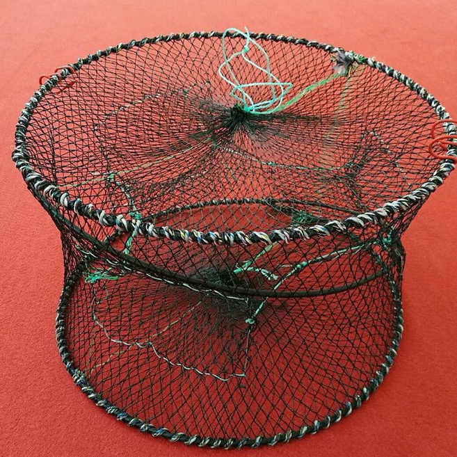 Jinghai 摺疊魚籠 螃蟹籠 龍蝦籠, 包塑