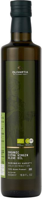 올리바티아 유기농 엑스트라버진 올리브 오일, 500ml, 1개