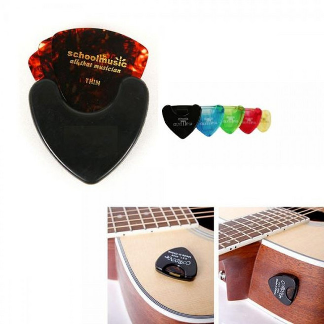 M7H _ 홀더 피크 피크집 Holder Pick 기타소품 피크홀더, 1개