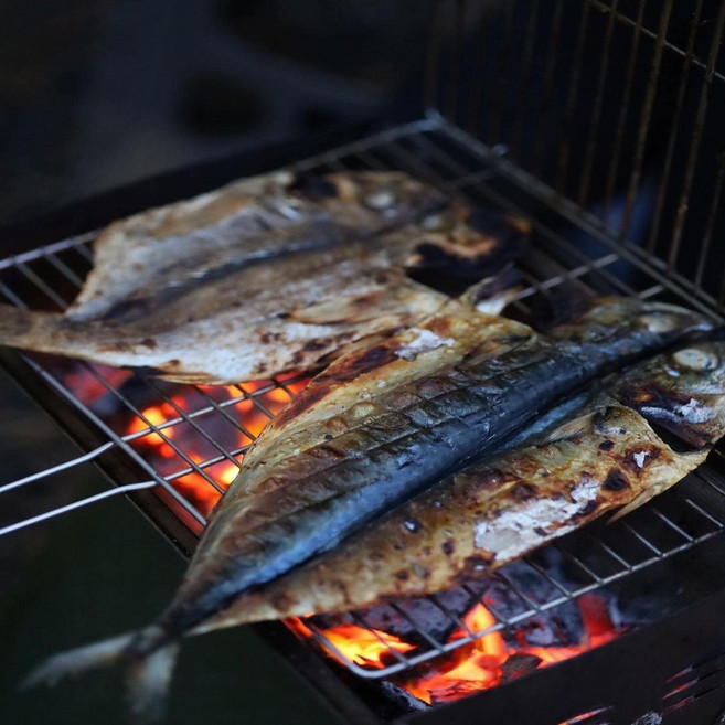 국산 여수 남해 반건조 고등어 1미당 340g 내외, 5개, 고등어(중)