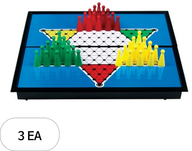 바니랜드 자석 골든 다이아몬드 보드게임, 혼합색상, 3개