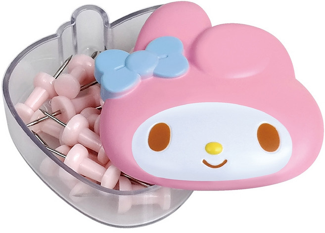 [산리오]마이멜로디 컬러장구핀, 단품, 단품