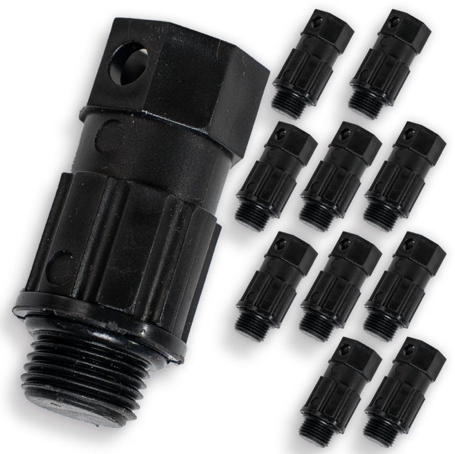 국산 PVC 플러그 메꾸라 15A 수도 배관 마개 매꾸라 오링 캡, 10개