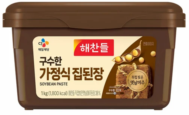 해찬들 구수한 가정식 집된장, 1kg, 1개