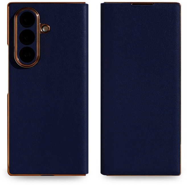 제루크 갤럭시 호환 Z폴드 힌지보호 맥세이프 소가죽 다이어리 지갑 풀커버 케이스