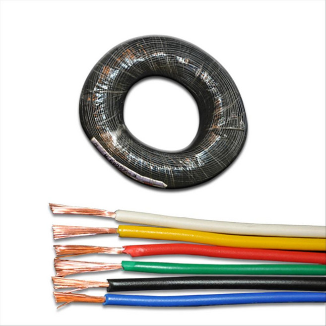 상진 금화 KIV 전선 0.75MM 흑색 1m당, 1개