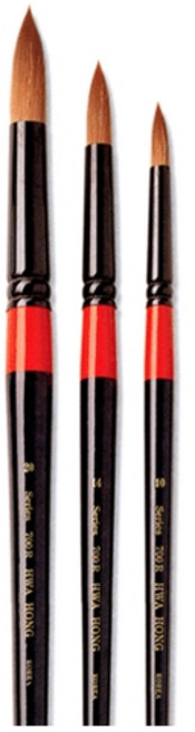 화홍 수채화붓 700R 12호 환붓-개(1개입), 기본