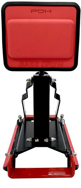 이스턴 베이스 드럼 연습기 싱글/더블 페달 킥 연습대, 1개, 블랙