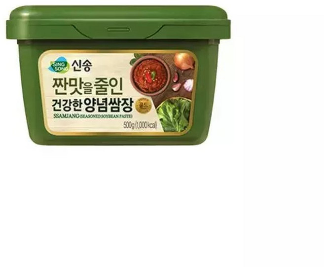 신송 짠맛을 줄인 건강한 양념쌈장 500G, 1개