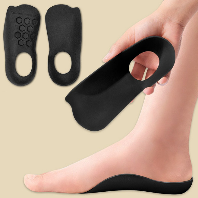쭉쭉핏 발핏밸런스 오다리 교정 족저근막염 아치핏 깔창 좌우 세트, 2세트