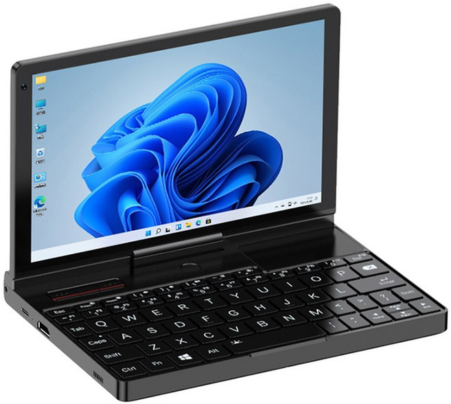 포켓 미니 I3 8인치 모듈형 핸드헬드 인텔 16GB SSD 윈도우11 노트북 512GB 1125G4 N7505 기능 코어, n7505 16GB 512GB, 옵션 1, Only laptop
