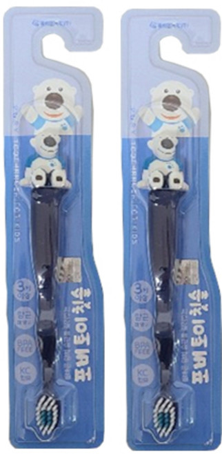 다누리 뽀로로 토이 항균 안심 칫솔 5종 택, 포비, 2개, 1개입