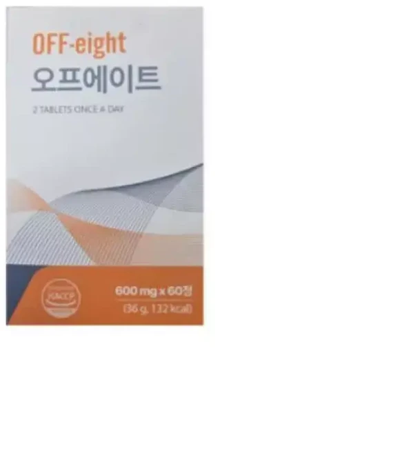 오프에이트 가벼운라인 슬림핏관리 야식후필수 급찐급빠템 60정 x 5개, 1개