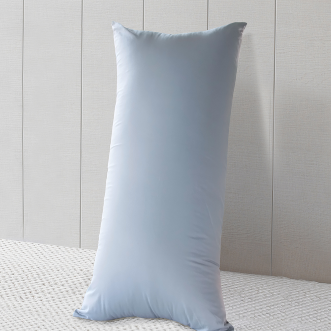 네모라인 국내생산 스마일 등쿠션 커버+솜 세트 침대 헤드 등받이 쿠션, 그레이