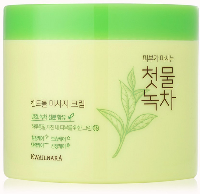 과일나라 첫물녹차 컨트롤 마사지 크림, 300g, 1개