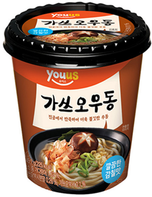 유어스 가쓰오우동, 8개, 145.7g