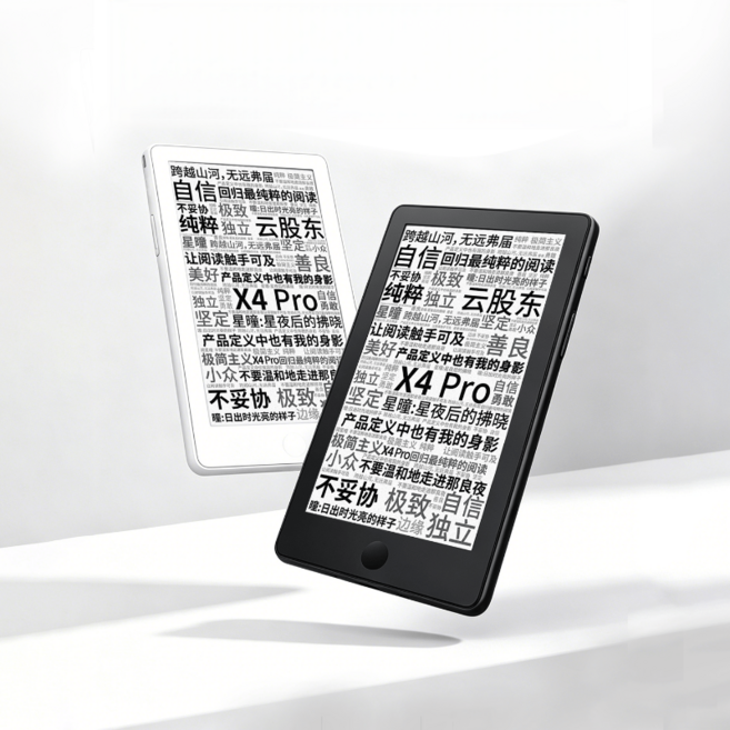 [CTK] Xteink X4 PRO 이북리더기 맥세이프 미니 리더기 전자잉크 4.3인치 태블릿 초미니 전자책, Wi-Fi, 32GB, 블랙