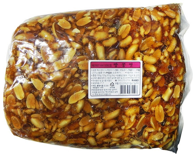 우진엿공장 우진 땅콩엿 600g 덩어리엿 쟁반엿 판엿 갱엿 호박엿 이강산닷컴, 10개