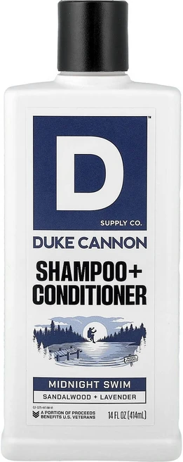 듀크 캐논 서플라이 컴퍼니 샴푸 + 컨디셔너 미드나잇 스윔 414ml (14 fl oz) DUK-00544 - 쿠팡