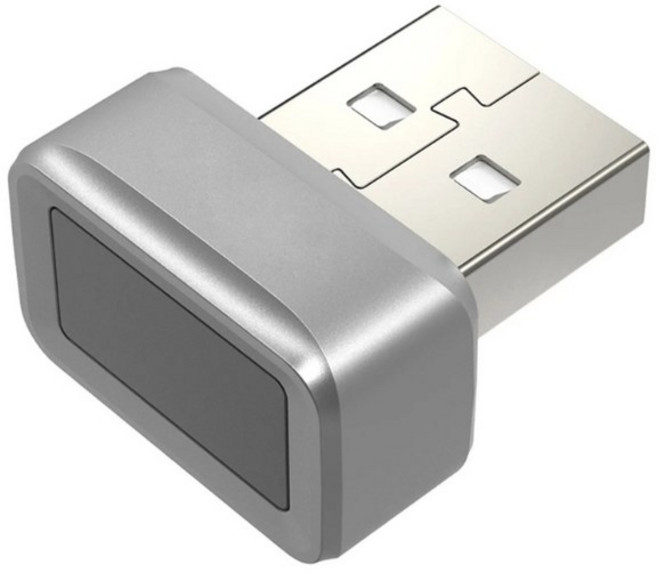 지문 보안 장치 Windows11/10용 USB 지문 인식기 USB 연결 360도 감지 기능 제공 안녕하세요, Silver