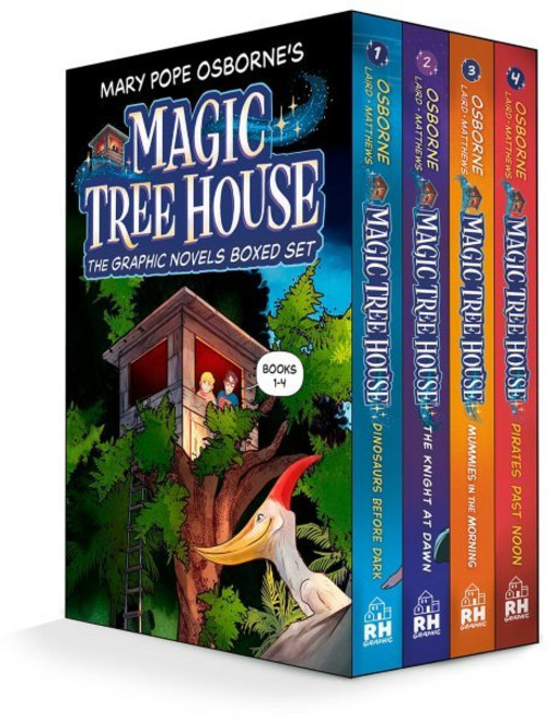 Magic Tree House Graphic Novel Starter Set (A Graphic Novel Boxed Set) - (A Graphic Novel Boxed S.