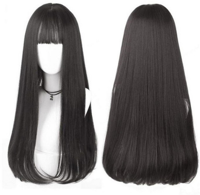 긴머리 C컬 통가발 자연스러운가발 C컬가발 롱가발 긴머리 롱C컬 여성통가발 C컬통가발 긴머