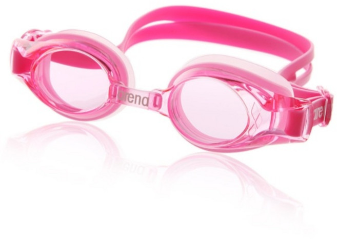 아레나 아동수경 AGW-380J 일반렌즈 물안경, PNK, 1개