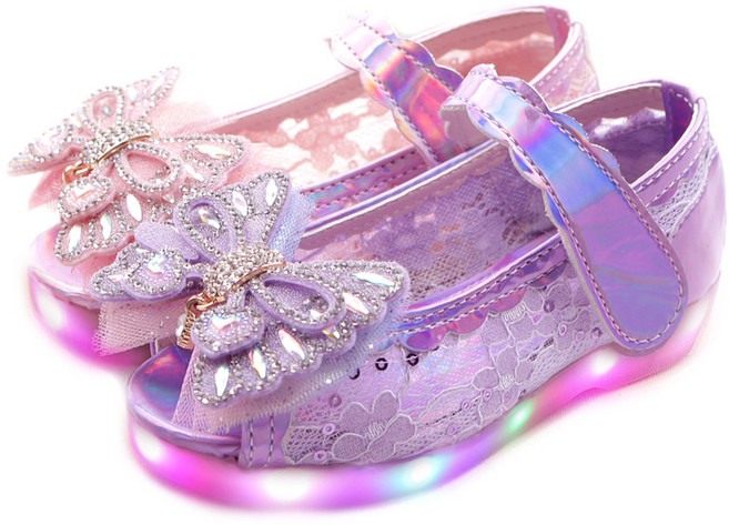 풋풋 시스루 LED 토오픈 구두샌들 라이팅샌들 여아샌들 유아샌들 여아구두 라이팅구두 여아불빛구두 공주구두 아동여름샌들 여아LED샌들 LED신발 LED슈즈 어린이샌들 키즈샌들