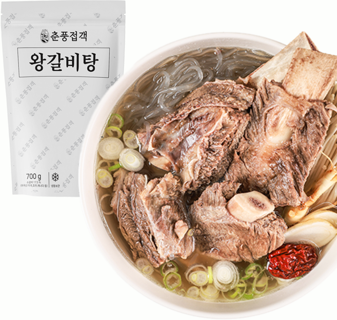 춘풍접객 갈비탕 700g 식당용 명품 갈비탕, 1개