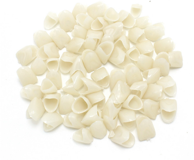 치과 왕관 재료 임시 치아 현실적인 구강 관리 전방 및 어금니 치아7 개, 01 Anterior Teeth 70pcs