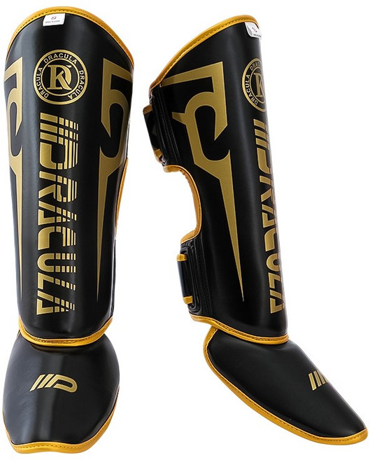 남성 킥복싱 정강이 보호대 격투기 태권도 렉가드 2p, 블랙, 1세트