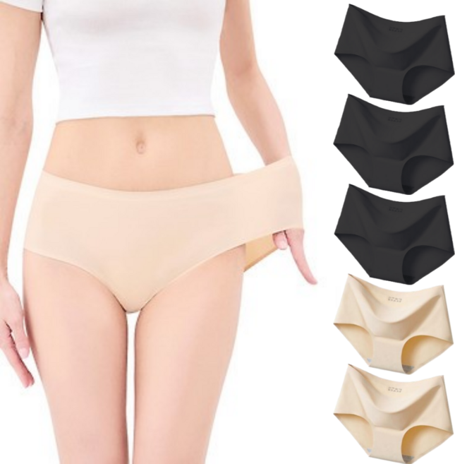 이너리즘 심리스 노라인팬티 5장세트